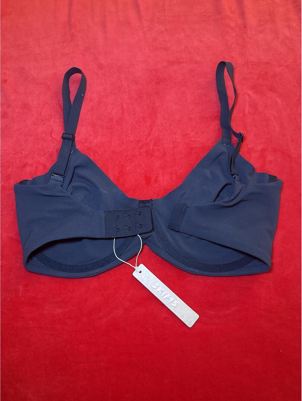 Skims Fits Everybody Unlined Demi Bra Color ONYX Size 34H - Picture 2 of 3